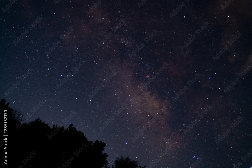 Milky way rising Milky way rising