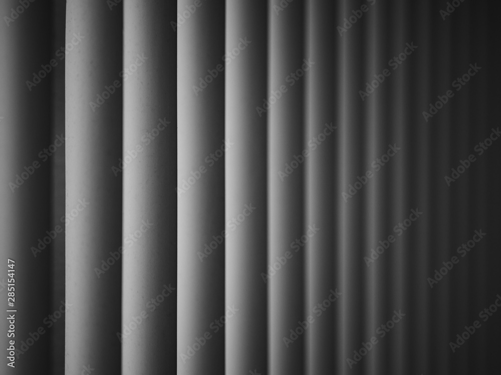 Fototapeta premium Black and White Window Blinds