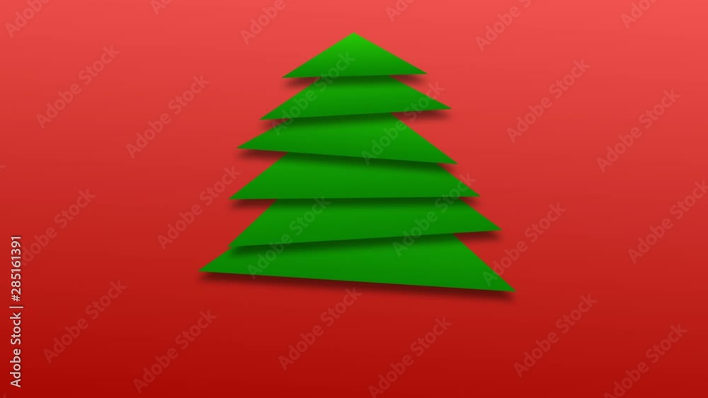 メリークリスマス / 赤背景 メリークリスマス / 赤背景