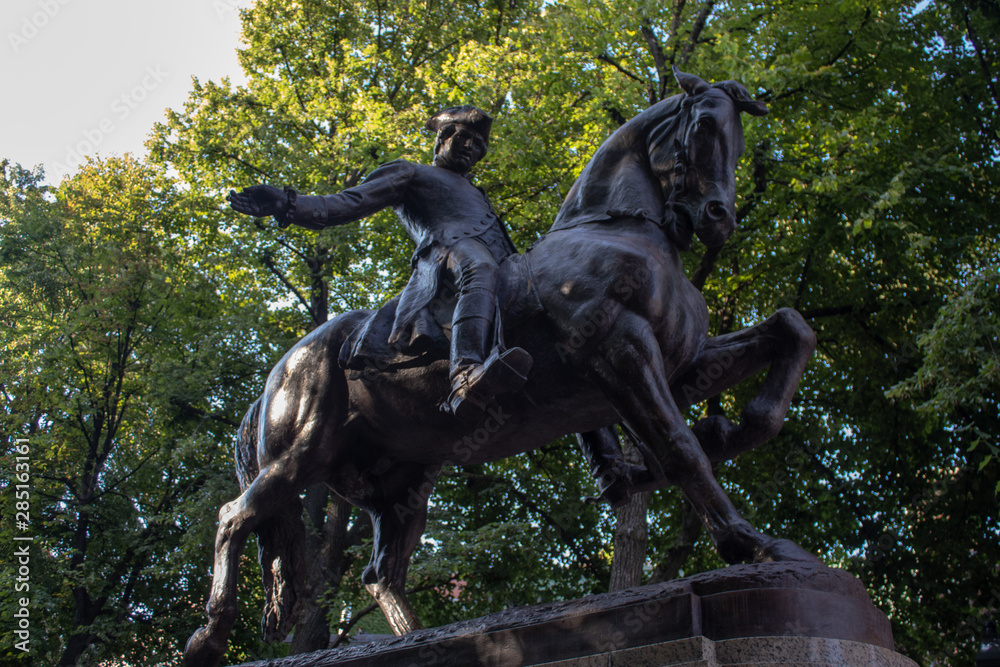 Paul Revere Statue