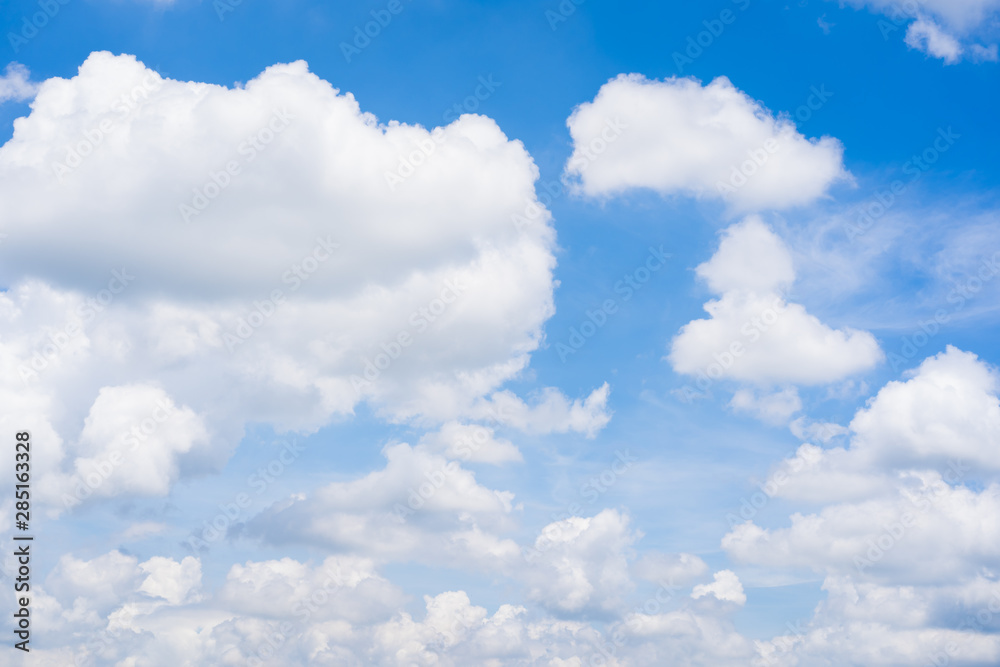 Big clouds in the sky during the sunny day. sky and clouds background. Big clouds in the sky during the sunny day. sky and clouds background.