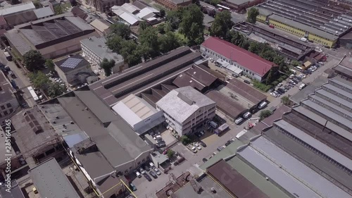 Csepel factory, Hungary near to Budapest, capital of Hungary photo