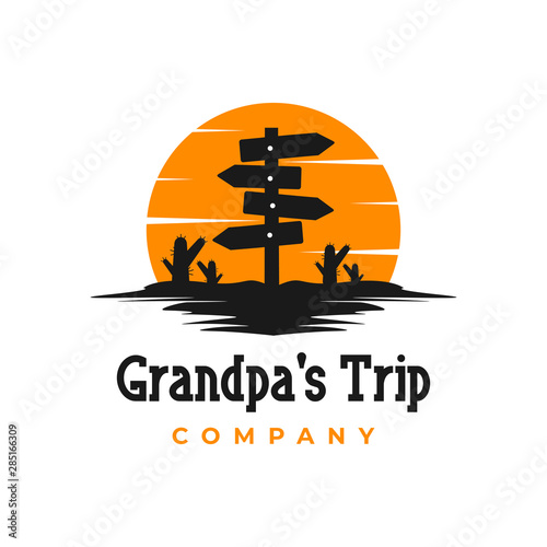 people travel logo design template