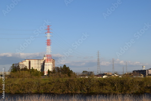 首都圏の送電線 photo