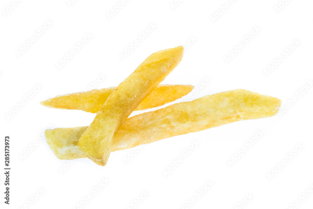 french fried isolated on white french fried isolated on white