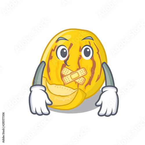 Silent pepino melon juice in cartoon glasses