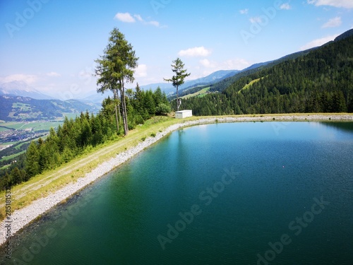 Speichersee, Schifahren