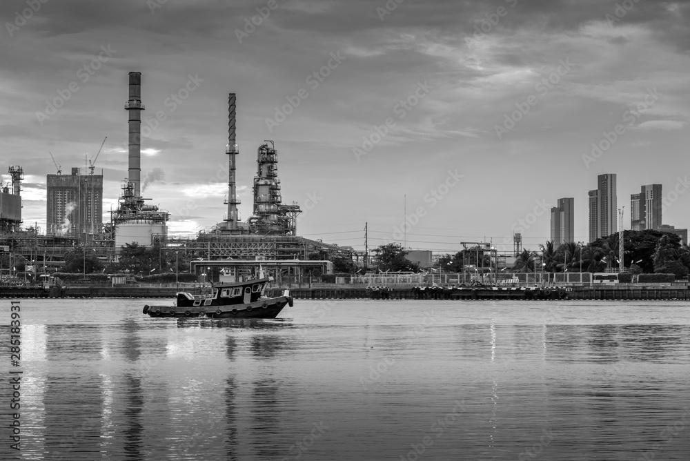 oil refinery