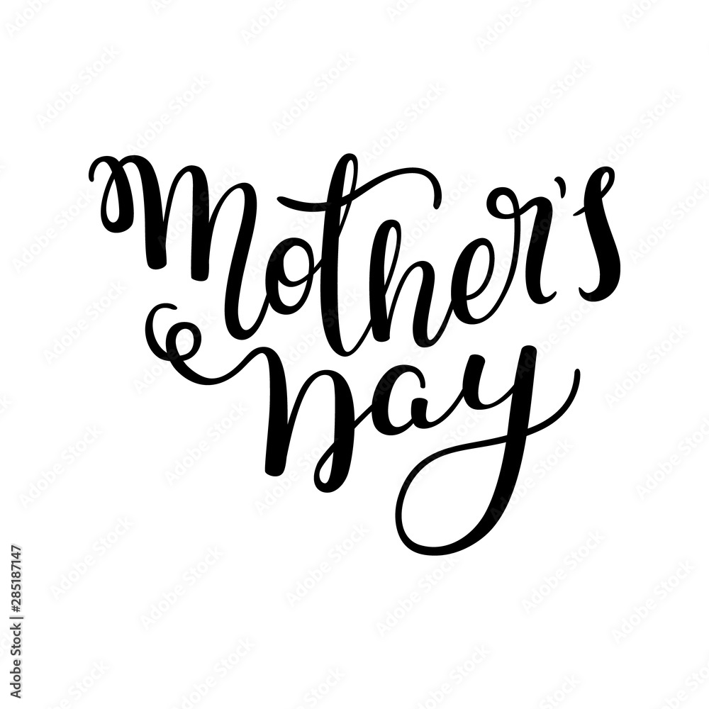 Hand lettering Mother's Day