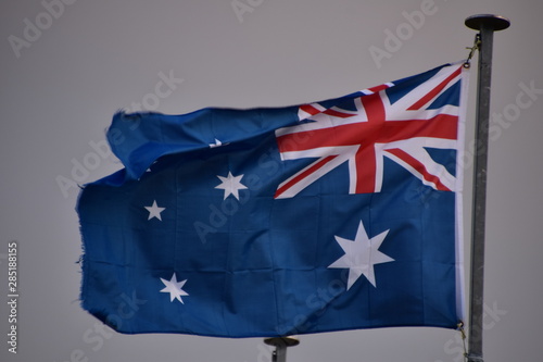 Australian Flag in New Zealand © Yujun