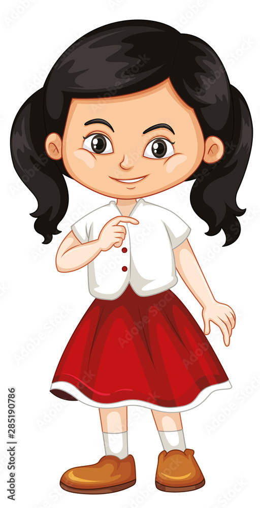 Cute happy smiling child isolated on white background Cute happy smiling child isolated on white background