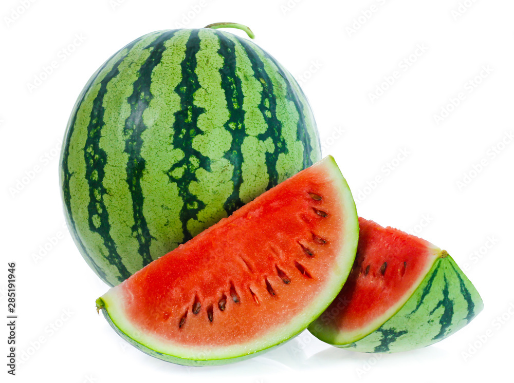 watermelon isolated on white watermelon isolated on white