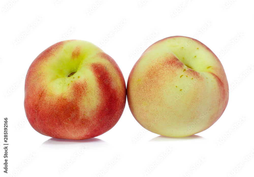 Peach isolated on white Peach isolated on white
