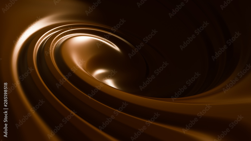 Beautiful chocolate background. 3d illustration, 3d rendering. Beautiful chocolate background. 3d illustration, 3d rendering.