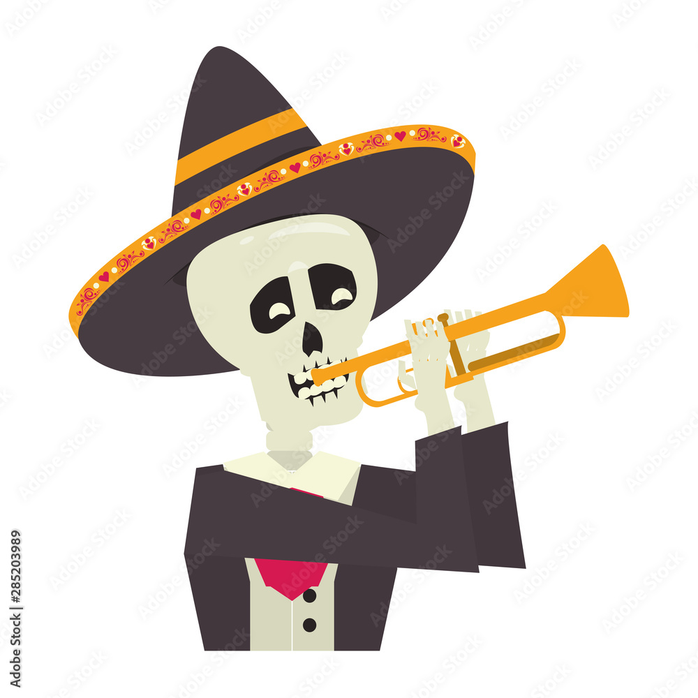 Obraz premium mexican culture mexico festival cartoon