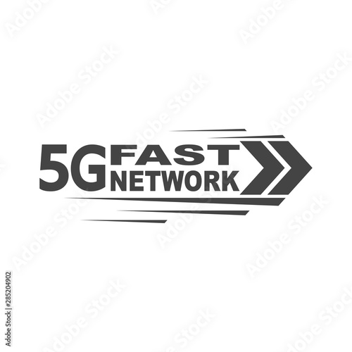 Vector technology icon network sign 5G. Fast Network Internet 5G concept. Illustration 5g internet. EPS 10.