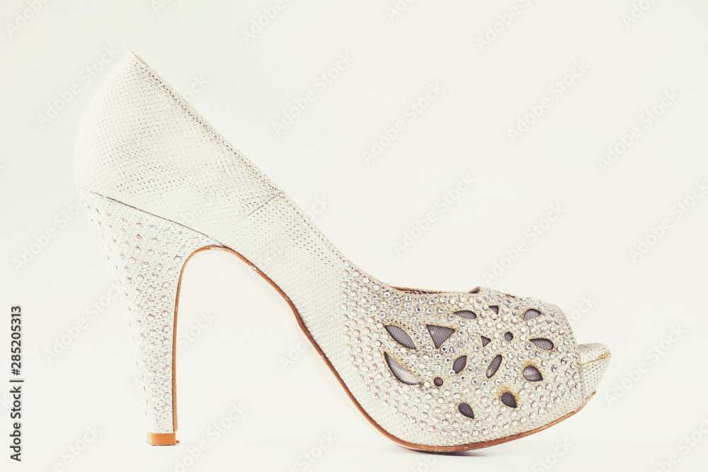 Obraz premium luxury women's shoes on the floor