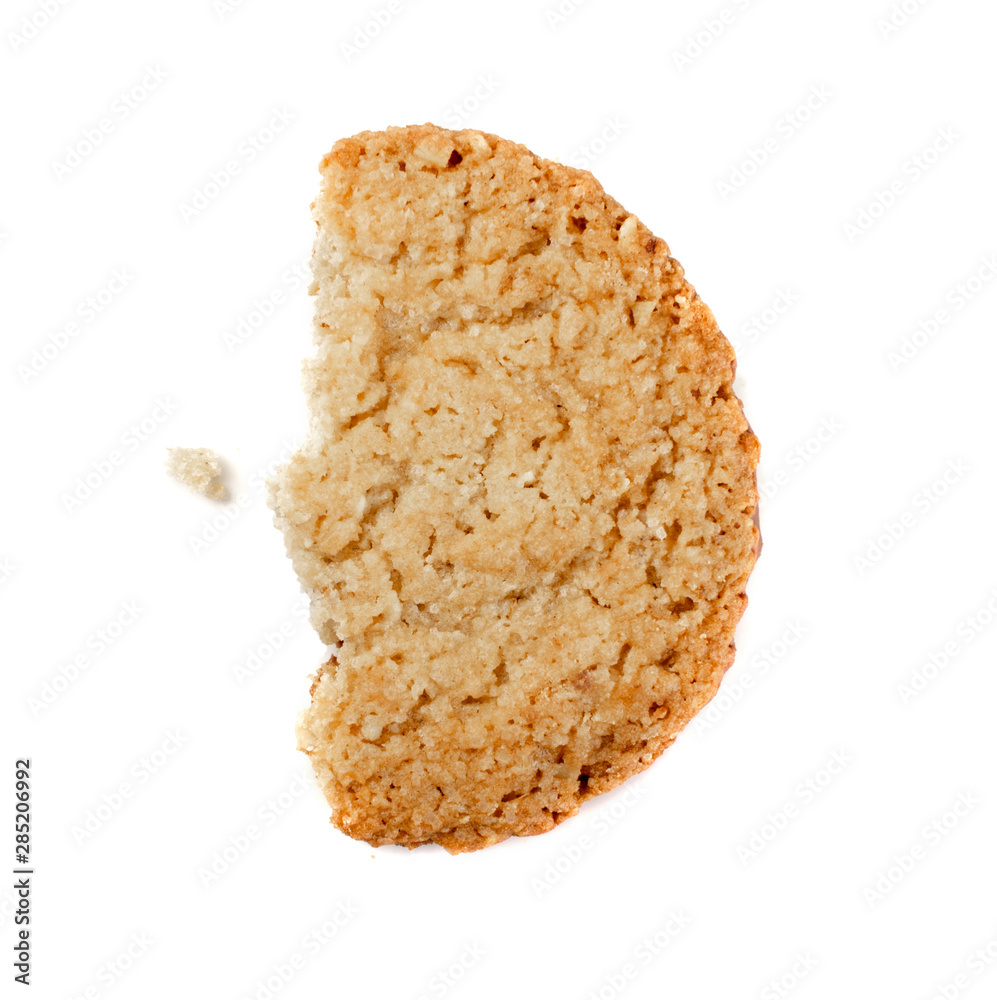 Thin Oatmeal Cookies, Healthy Cereal Crackers with Chocolate