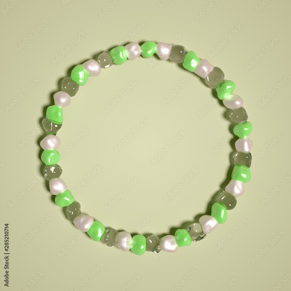 Obraz premium Abstract background with beautiful stones. 3d illustration, 3d rendering.