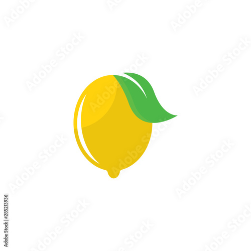 Set of lemon fruit logo vector template icon illustration design 