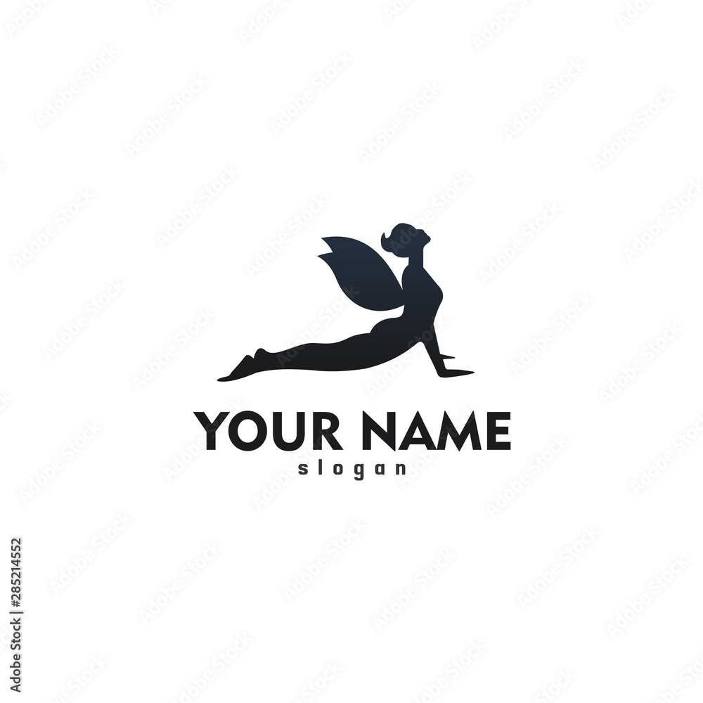 Fairy Yoga Logo Inspirations For Company