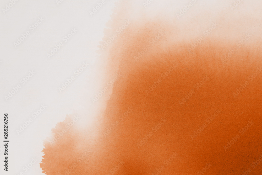 Hand painted alcohol ink background. Abstract delicate orange texture. Contemporary autumn wallpaper. Hand painted alcohol ink background. Abstract delicate orange texture. Contemporary autumn wallpaper.