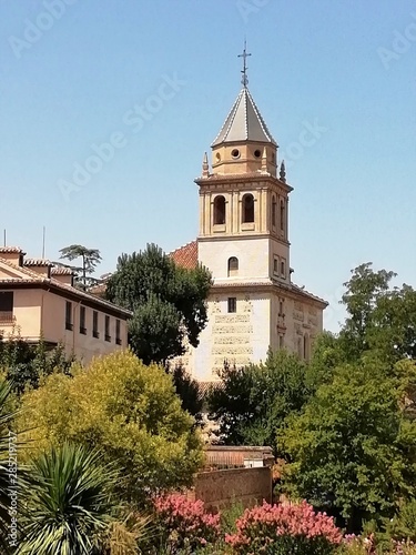 Iglesia en la Alhambra de Granada