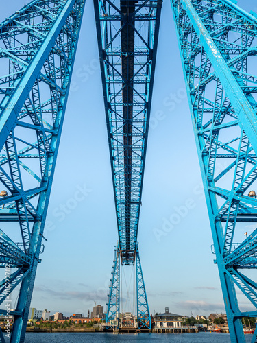 Under the the Middlesborough Transport Bridge