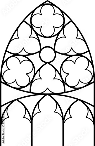 Gothic Tracery, Marienkirche, Minden, Germany, 35-13
