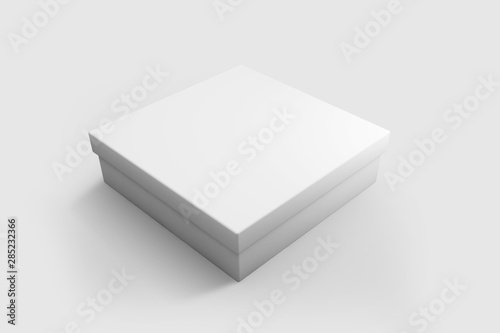 3d illustration packing box for usb and electronics various mockup isolate