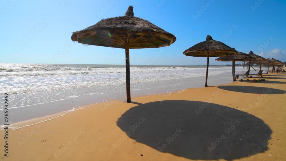 Summer coastal beach view in Zhanjiang, Guangdong Province, China Summer coastal beach view in Zhanjiang, Guangdong Province, China