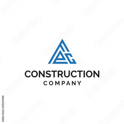 Initial letter FEC logo design in triangle shapes with blue color tone Free Download Initial letter FEC logo design in triangle shapes with blue color tone - GFXLoad
