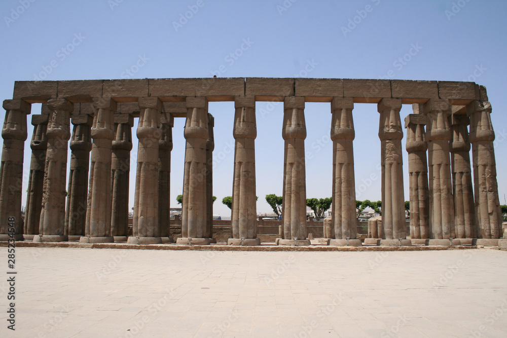 Fototapeta premium Ancient Egyptian Temple Complex at Luxor, Egypt