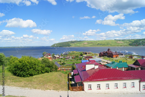 Sviyazhsk. Mountain view on a Sunny day