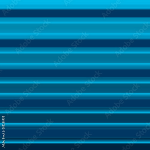 Blue smooth horizontal stripes abstract tech background. Vector design