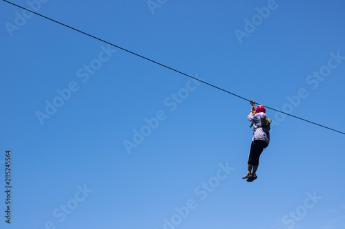 zip line extreme rides