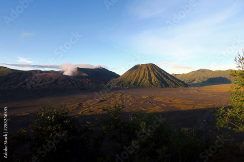 Mount Bromo, an active volcano on Java island, "Bromo Tengger Semeru National Park", Indonesia;