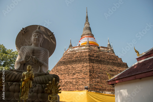 THAILAND PHITSANULOK WAT RACHA BURANA TEMPLE photo