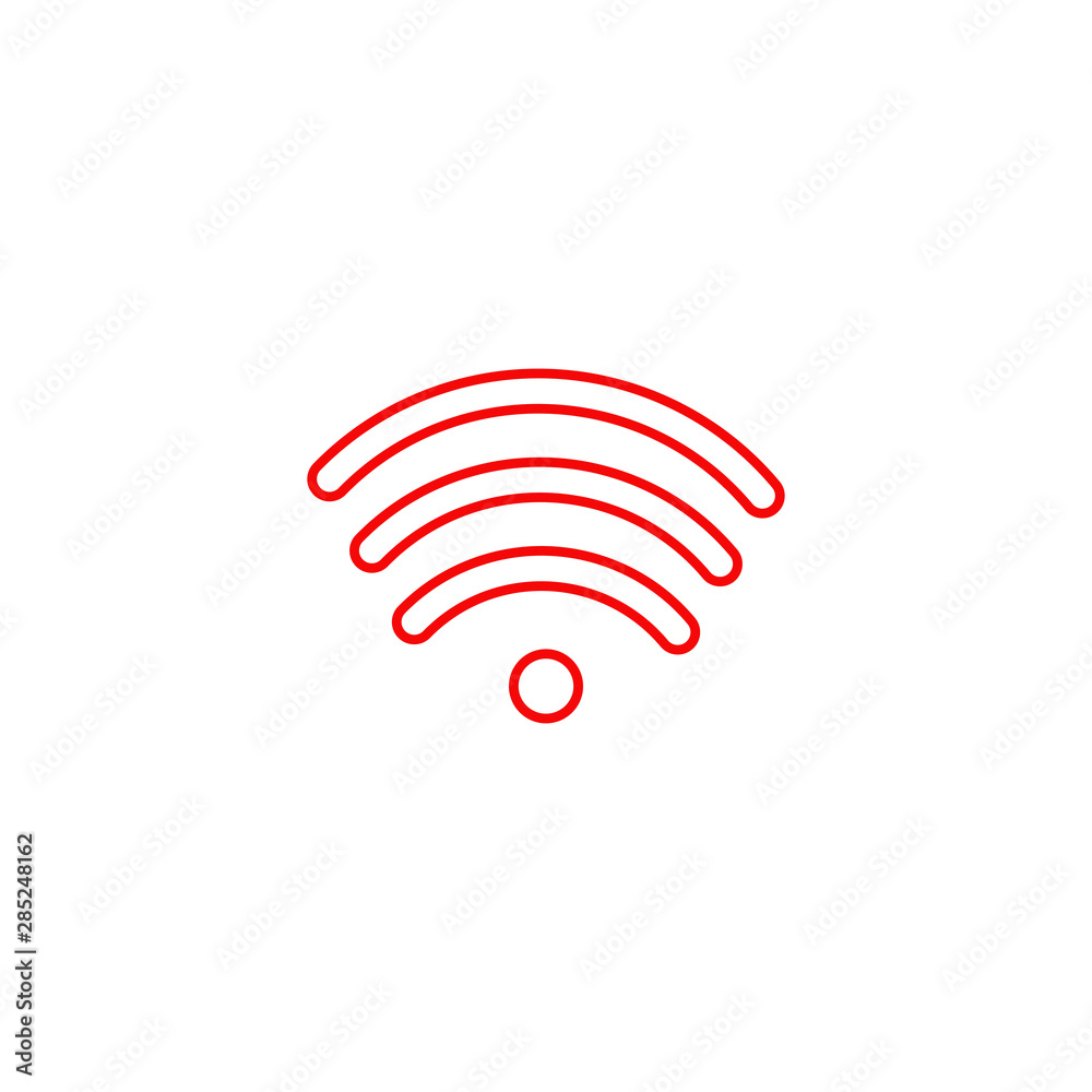 Signal logo design vector template Signal logo design vector template