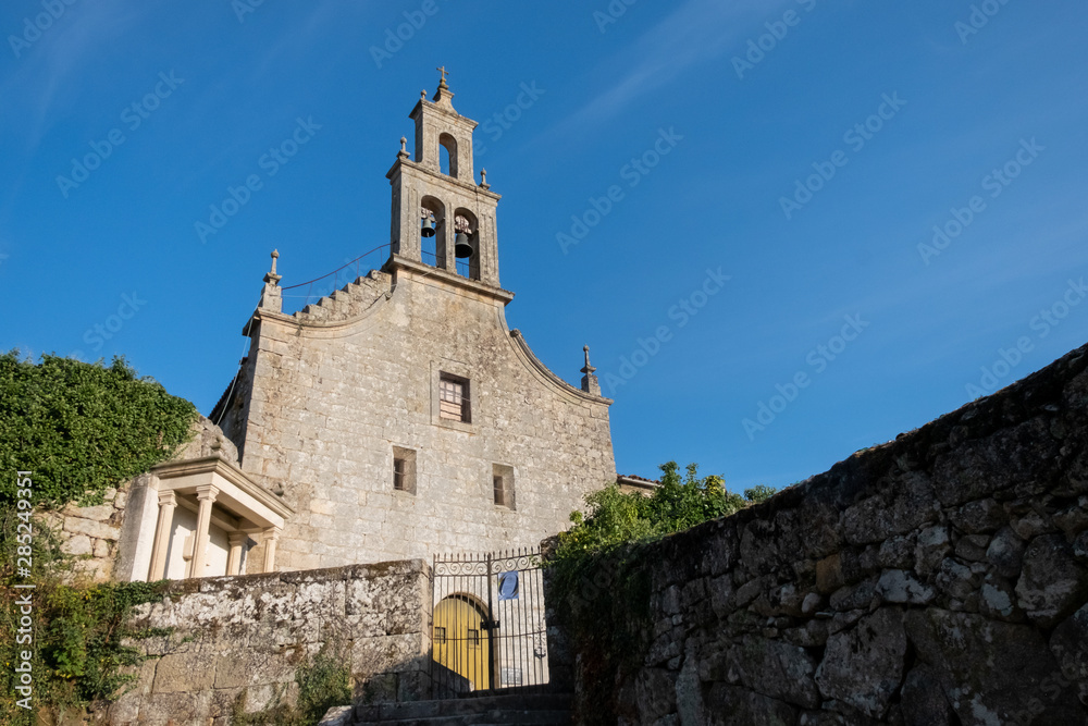 Iglesia de Santa Maria de la Vilanova, Allariz, Ourense. Galicia. Spain.