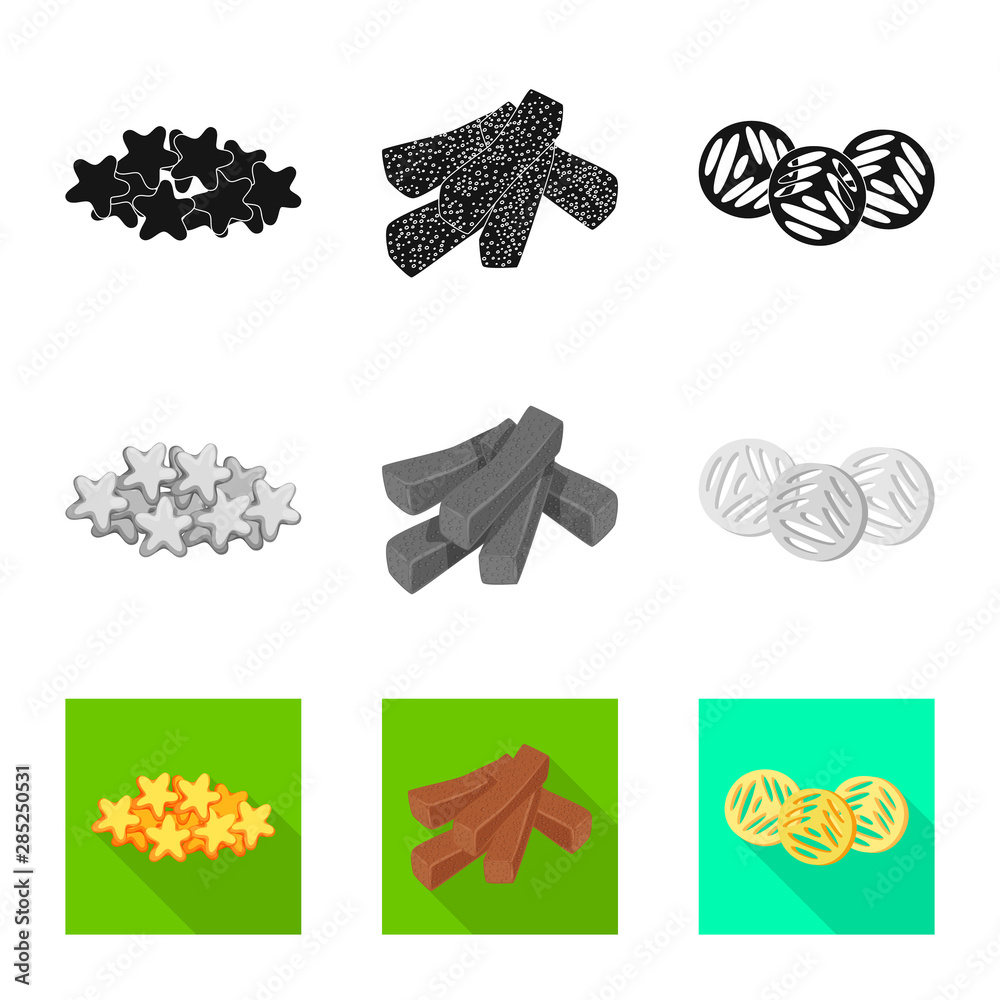 Isolated object of Oktoberfest and bar symbol. Collection of Oktoberfest and cooking vector icon for stock.