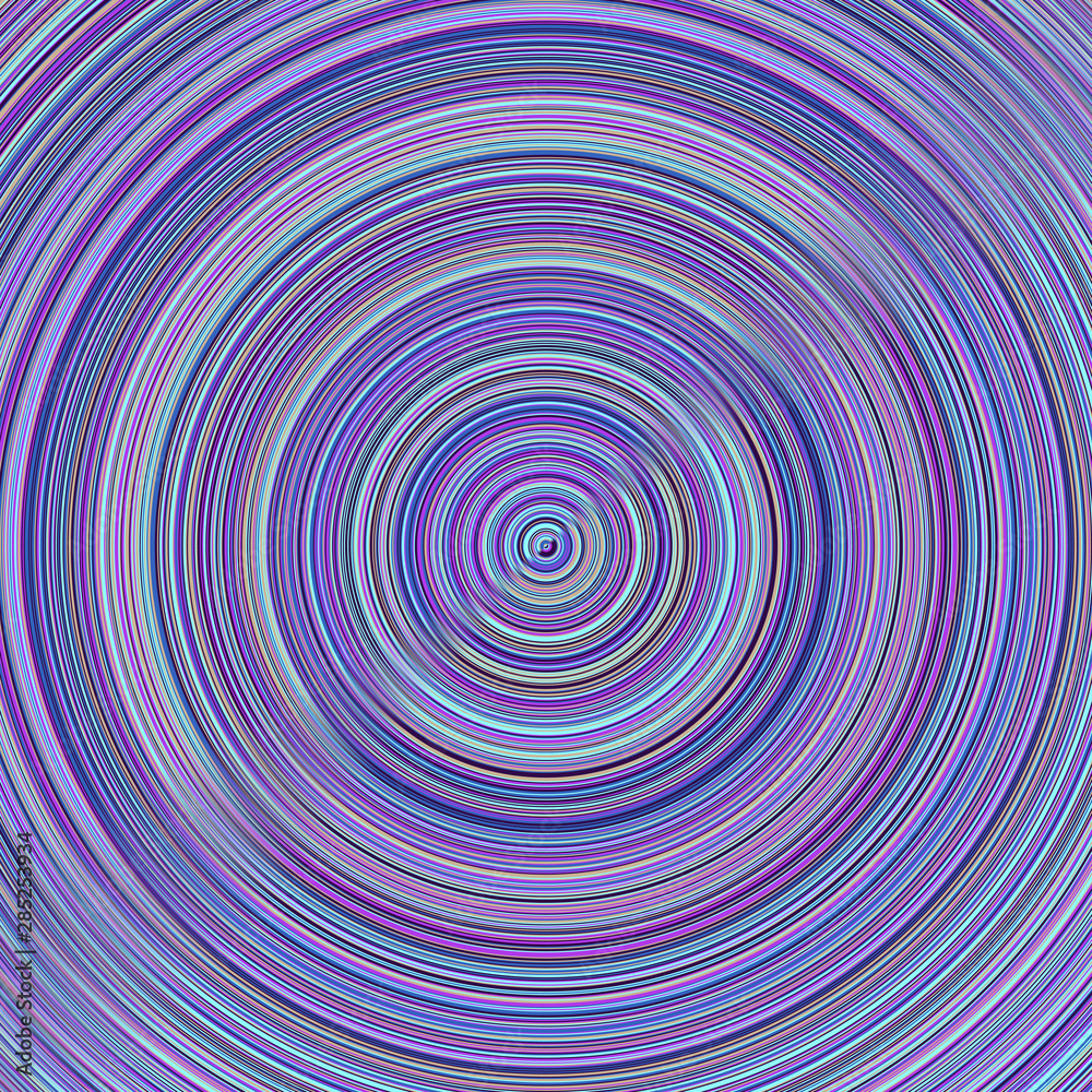 Geometrical gradient circle background - abstract vector graphic design
