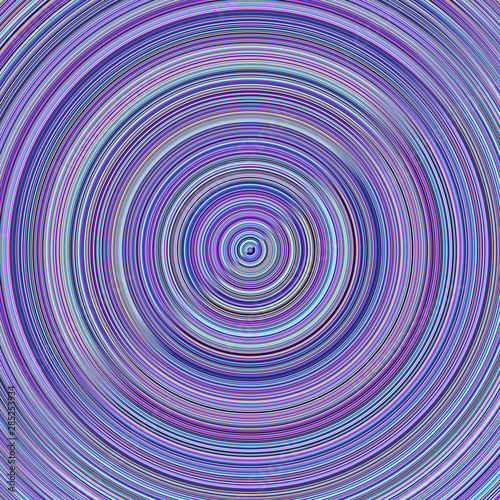 Geometrical gradient circle background - abstract vector graphic design