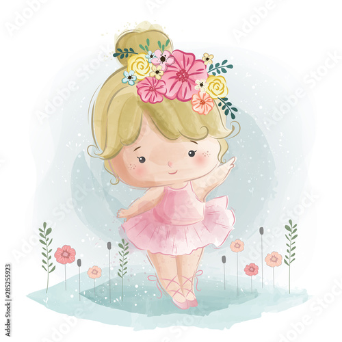 Cute Ballerina