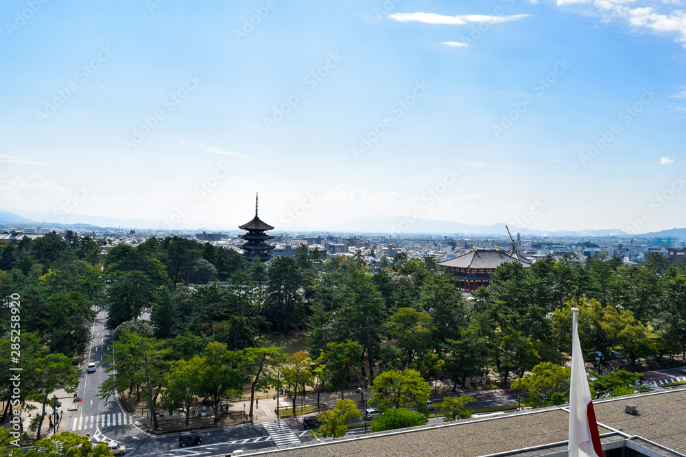 奈良 都市風景 奈良 都市風景