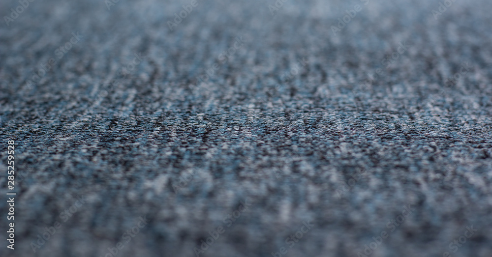 soft focus simple background textured perspective surface of gray textile material 