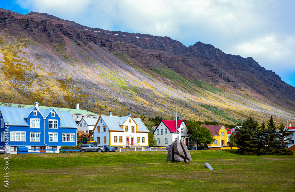 Iceland, natural wonders and traditions - obrazy, fototapety, plakaty 