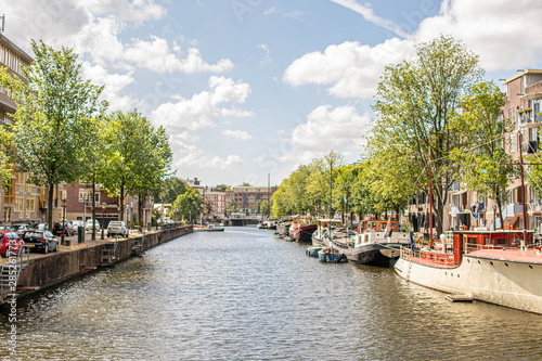 Kanal in Amsterdam