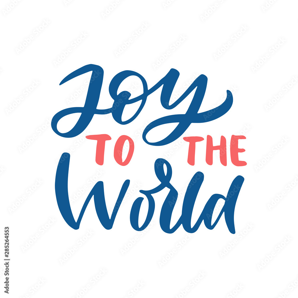 Naklejka premium Christmas time hand drawn lettering. Composition for banner, postcard, poster design element stories, posts, etc. Vector eps10