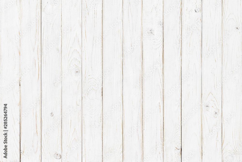 Fototapeta premium white wood texture background, natural pattern